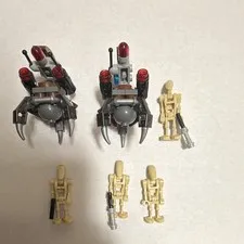 LEGO Star Wars Battle Droid & Droideka Minifigure Lot w/ Weapons