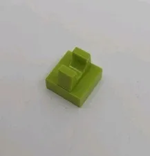 Rare Lego Piece 2555 Lime Green 1x1 Tile With Clip From  Set 7133 Bounty Hunter