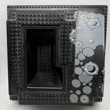 LEGO Vintage, Moon Raised Baseplate 32x32 Ramp, Pit, Crater, Black 2552px2, READ