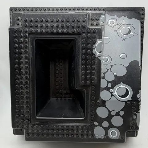 LEGO Vintage, Moon Raised Baseplate 32x32 Ramp, Pit, Crater, Black 2552px2, READ