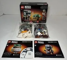 Lego  BrickHeadz Star Wars The Mandalorian & The Child Grogu 75317 NEW SEALED 