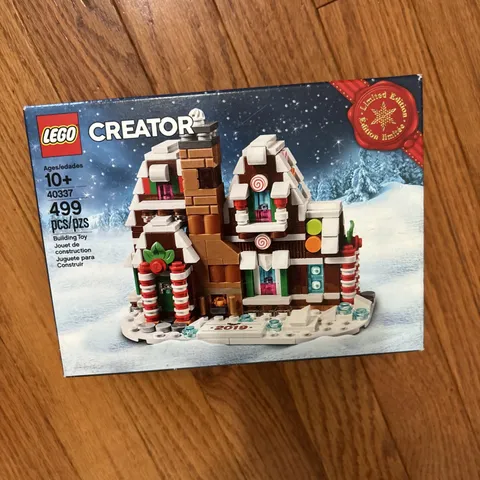 New Lego Creator Microscale Gingerbread House 40337 Limited Edition 2019