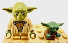 LEGO Star Wars Yoda & Grogu Baby Yoda Minifigure Lot Genuine LEGO