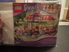LEGO Friends City Park Cafe 3061 Instruction Manual ONLY Retired 2012