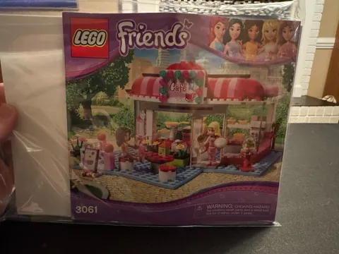 LEGO Friends City Park Cafe 3061 Instruction Manual ONLY Retired 2012