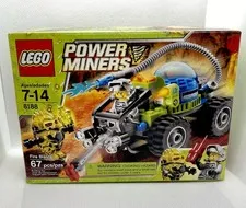 Lego 8188 Power Miners Fire Blaster Combustix Minifigure Minifig Brand New!