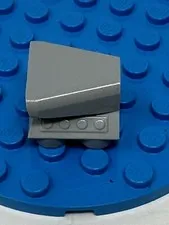 Lego 2x2 Gray ENGINE Mini-fig Vehicle Motor Truck Car Air Scoop