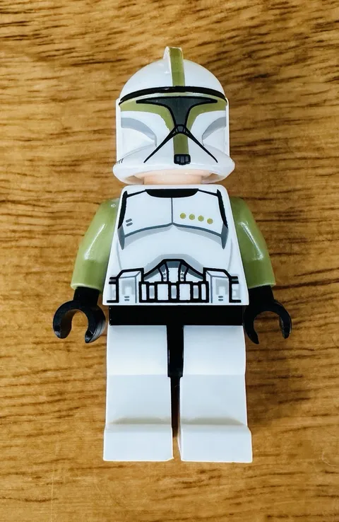 LEGO Star Wars Clone Sergeant Minifigure sw0438 Phase 1 Green Markings
