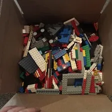 LEGO 6  lbs. Bulk Lot Accessories Parts Pieces Bricks Plates Vintage 90s-2000s