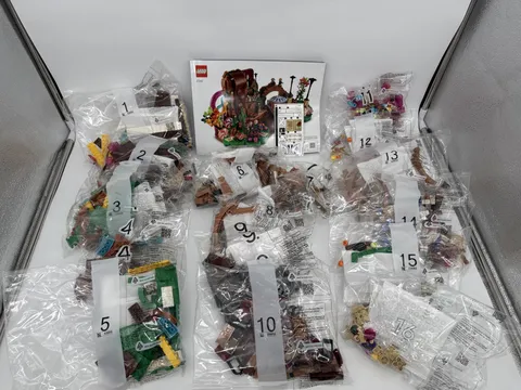 Lego Ideas Willy Wonka & the Chocolate Factory 21360 NO BOX, Sealed Bags