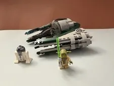 LEGO Star Wars 75360 Yoda's Jedi Starfighter | Yoda & R2-D2 Figures (Complete)