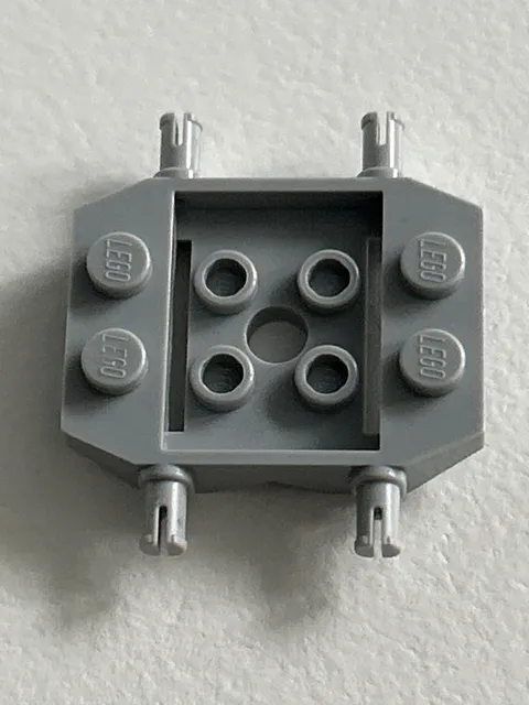 1 pcs LEGO 24326 Light Bluish Gray Vehicle, Base 3 x 4 x 2/3