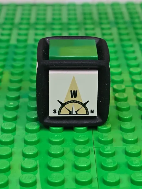 LEGO Rubber Die Cube With Tiles For Atlantis Treasure Game 