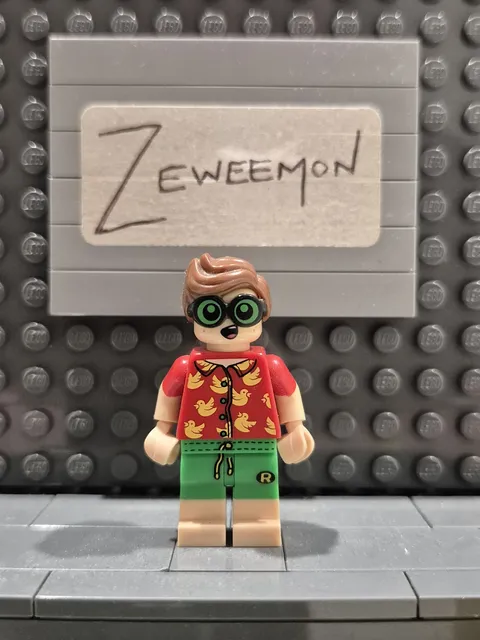 Dick Grayson Batman Marvel DC Super Hero Lego figure minifigure minifig