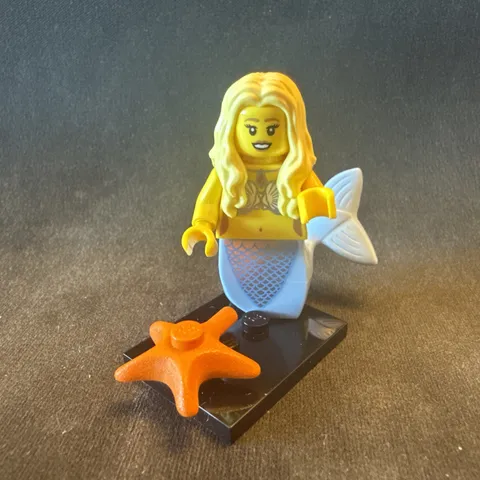 Mermaid Series 9 Orange Star Fish Tale CMF LEGO® Minifigure Mini Figure
