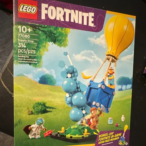 LEGO Fortnite Supply Drop 77080 Complete Set 314pcs 10+ In-Game Decor Pack