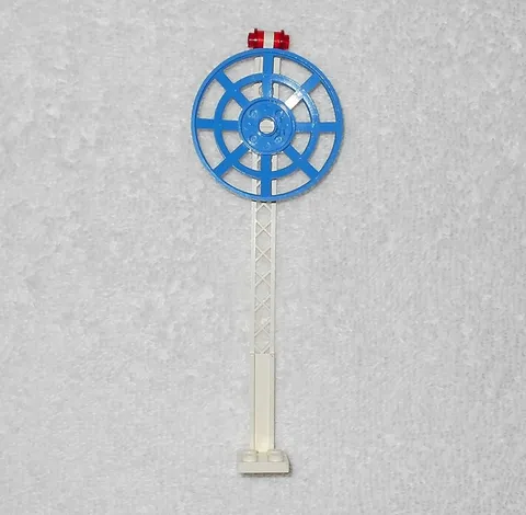 LEGO Police - (x1) Complete Radar Dish With Mast - From 6540 Pier Police 1991