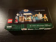 Lego Icons Corner Kiosk - Set #40757 - NISB - Rare and Retired