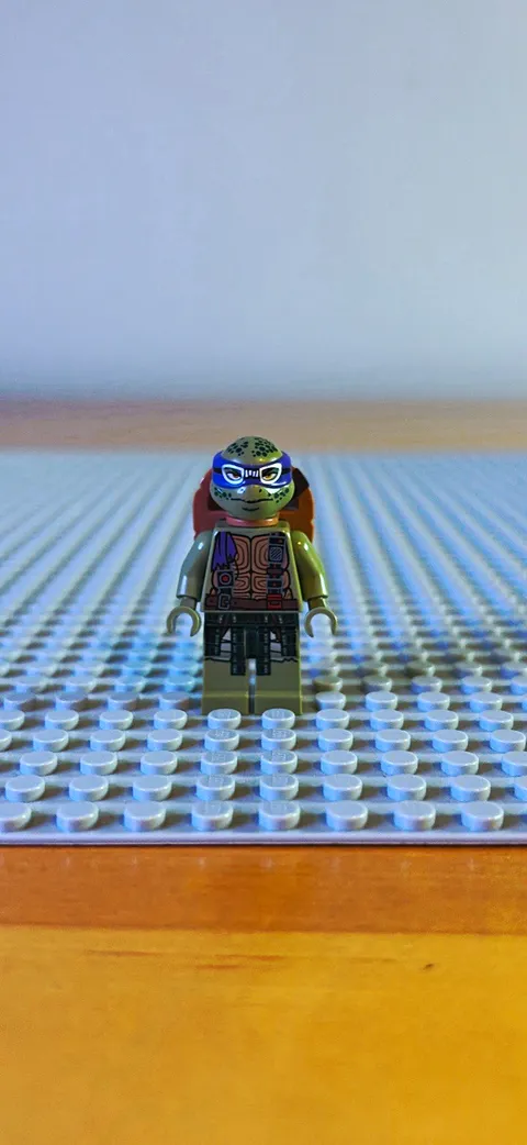 LEGO TMNT Donatello Minifigure Purple Mask with Shell Teenage Mutant Ninja