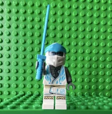 Zane Ninjago Core 71761 LEGO Minifigure Figure Hair White Ninja Headgear Wrap