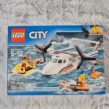 LEGO CITY: Sea Rescue Plane (60164) New & Sealed, Retired 2018
