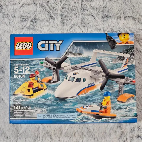 LEGO CITY: Sea Rescue Plane (60164) New & Sealed, Retired 2018