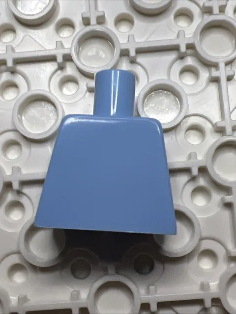 LEGO 973 Bright Light Blue Torso Plain