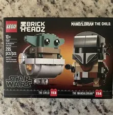 Lego 75317 BrickHeadz Star Wars: The Mandalorian & the Child - NISB - Retired