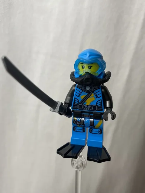 LEGO Minifigure njo0703 Nya Seabound Scuba Gear 2021 Ninjago 71756 Rare Item! 
