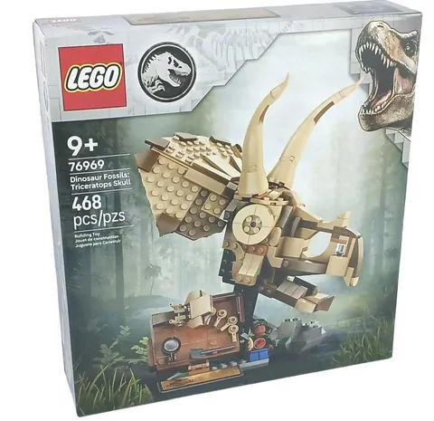 LEGO® Jurassic World™ Dinosaur Fossils: Triceratops Skull  468 Piece Set 76969