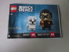 Lego Building Instructions Instruction Brick Headz 41615 Hedwig Harry Potter