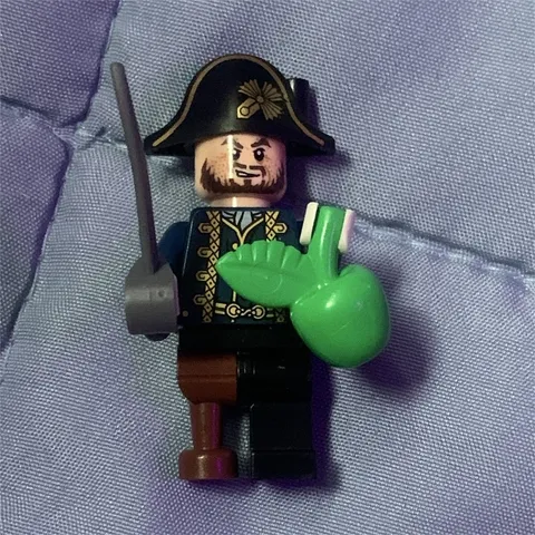 Lego Pirates of the Caribbean Barbarosa Mini-figure with Accessories  