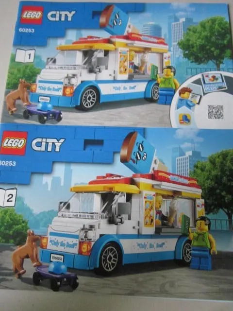 Lego Building Instructions Instruction City 60253 Part 1 and 2 Part 1 and 2