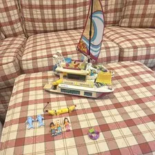 LEGO Friends Dolphin Cruiser 41015 612pc Complete Set No Box Stephanie