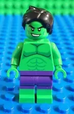 The Incredible Hulk (Smiling) Marvel Superheroes Lego Minfigure
