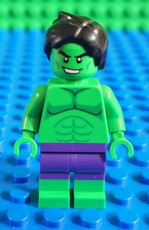 The Incredible Hulk (Smiling) Marvel Superheroes Lego Minfigure