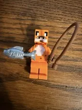 LEGO MINECRAFT FOX SKIN MINIFIGURE WITH FREE SHIPPING