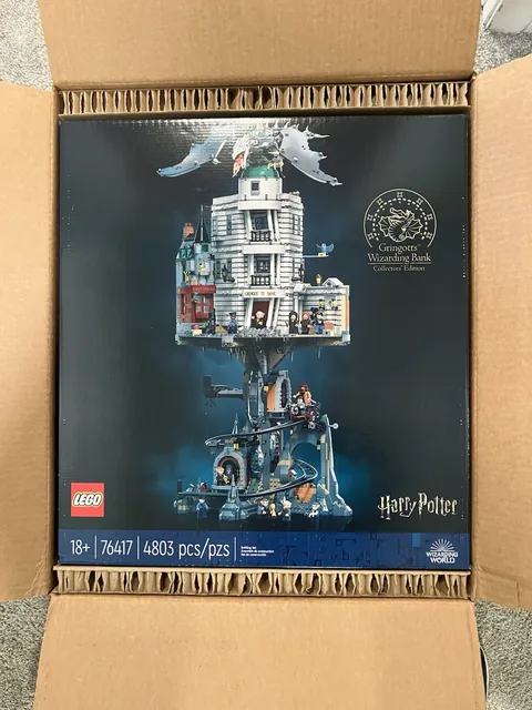 LEGO 76417 Harry Potter Gringotts Wizarding Bank - 4803 pcs - Brand New Sealed