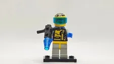 LEGO authentic Unitron Chief sp049 Classic Space Unitron printed helmet