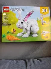 LEGO Creator 3 in 1 White Rabbit 31133 Complete Set 258 pcs Ages 8+