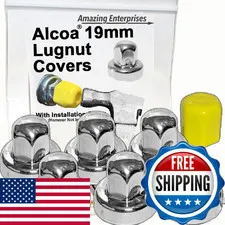 Amazing Enterprises Alcoa Lug Nut Covers Caps 6 Pieces