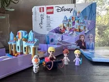 LEGO Disney Princess 43175 Anna & Elsa's Storybook Adventures Complete Retired