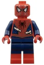 Lego Spider-Man Minifigure Costume Tears Silver Webbing 76321 sh1057