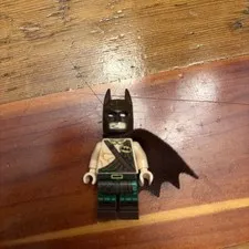 Lego Tartan Batman Minifigure Super Hero with Cape