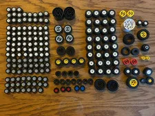 Lego Lot Wheels + Tires + Rims  + Cars + Truck + Variety + Misc.