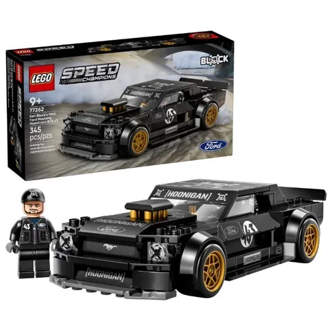 Hot New - LEGO Speed Champions Ken Block 1965 Ford Mustang Hoonicorn V1 77262 9+