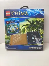 New Lego Legends Of Chima Playing Cards & Speedorz Storage Box / Carrying Case