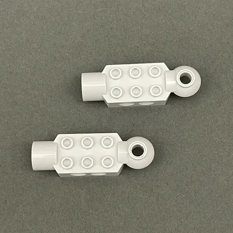 Lego Technic 47454 White Replacement Part Piece Lot of 2