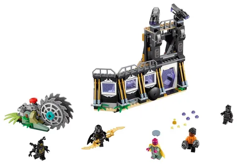 LEGO Marvel 76103 Corvus Glaive Thresher Attack 100% COMPLETE Box & Manuals