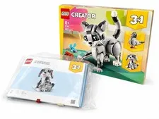 LEGO Creator 3 in 1 Playful Cat 31163 407pc Box Instructions Used
